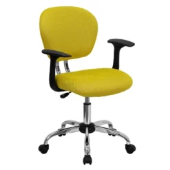 Emma And Oliver Mid-Back Mesh Padded Swivel Task Office Chair With Chrome Base And Arms 26 Emma And Oliver Mid-Back Mesh Padded Swivel Task Office Chair With Chrome Base And Arms -HOMCOM Sales Store GUEST 00e38743 9e2f 4698 af94 2f1c3e9eb430