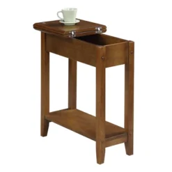 American Heritage Flip Top End Table - Johar Furniture -HOMCOM Sales Store GUEST 03c471a8 50d9 44c3 9a7b 619eafedc452