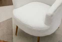 Armchair Accent Tub Barrel Chair With Gold Metal Legs-ModernLuxe 20 Armchair Accent Tub Barrel Chair With Gold Metal Legs-ModernLuxe -HOMCOM Sales Store GUEST 04e798f5 57df 42d5 ac8d 0a2ad7c17a7f