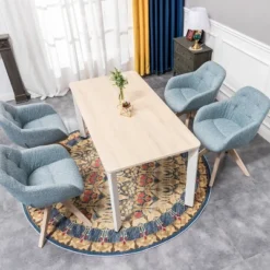 Upholstered Swivel Dining Armchair - Kinwell -HOMCOM Sales Store GUEST 07f1882d 74e7 49cc abf1 c04fb0a6ba7e