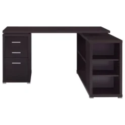 Yvette 3 Drawer L-Shape Desk - Coaster -HOMCOM Sales Store GUEST 0a000a43 57e1 4ff7 a0b8 de5ff8155d2b