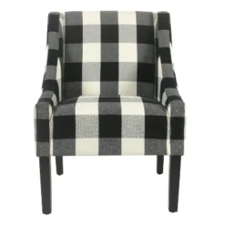 Modern Swoop Accent Armchair - HomePop -HOMCOM Sales Store GUEST 0a23a271 8bad 47db 96b3 ffdca3f89129