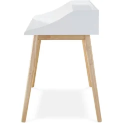 Alton Writing Desk White - Adore Decor -HOMCOM Sales Store GUEST 0a858a2f 579e 4628 a9d8 c7e5ce30e62b