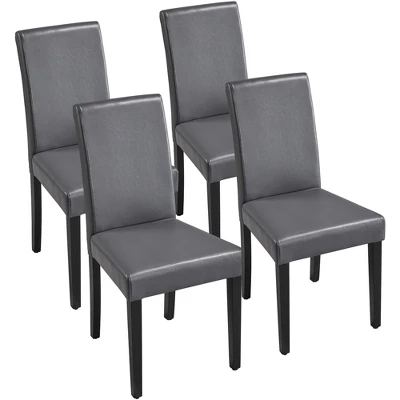 Yaheetech 4pcs High Back Padded Dining Chairs With Wood Legs For Home Restaurants 12 Yaheetech 4pcs High Back Padded Dining Chairs With Wood Legs For Home Restaurants - Image 10