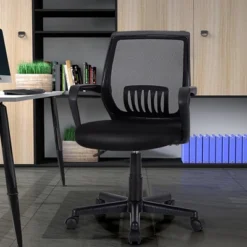 Costway Mid-Back Office Executive Chair Mesh Chair Height Adjustable W/ Lumbar Support -HOMCOM Sales Store GUEST 0df5656b 2f28 4b56 b5e8 946017c84ec0