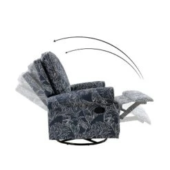 Pablo Traditional-normal Manual Swivel Glider Recliner With Nailhead Trims For Living Room | KARAT HOME -HOMCOM Sales Store GUEST 0e0db20a ab42 469c bc74 6a3200baf28b