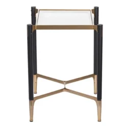 Park View Rectangle Occasional Side Table Black/Gold - A&B Home 18 Park View Rectangle Occasional Side Table Black/Gold - A&B Home -HOMCOM Sales Store GUEST 0e4d5f4a 6b23 48ae a78d 0c512b00c833