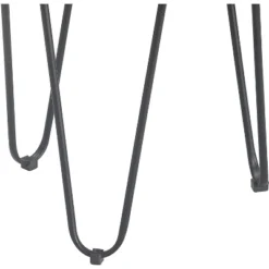 Farmhouse Side Table Metal Brown/Black- ClickDecor -HOMCOM Sales Store GUEST 0faa32ae 1913 4486 8c69 7dca2d0a5d57