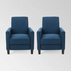Set Of 2 Darvis Contemporary Recliners - Christopher Knight Home -HOMCOM Sales Store GUEST 1110a8b8 9965 46d1 a9e2 357722780090