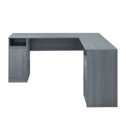 Functional L Shaped Desk With Storage Gray - Techni Mobili -HOMCOM Sales Store GUEST 1261bd94 7862 4252 9bd3 1829ff1d8761