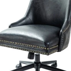 Xavier Faux Leather Office Task Chair With Nailhead | Karat Home -HOMCOM Sales Store GUEST 12997fe8 5bf6 4639 b26f ea0721d25316