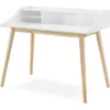 Alton Writing Desk White - Adore Decor -HOMCOM Sales Store GUEST 1579c102 77df 4fc6 9bab 568d85709bcb
