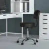Medical Stool With Back Cushion - Boss Office Products -HOMCOM Sales Store GUEST 15d53257 5d3f 4f6e a3b1 811aaf39f2ae
