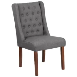 Flash Furniture HERCULES Preston Series Tufted Parsons Chair With Side Panel Detail -HOMCOM Sales Store GUEST 16bf231e 28c6 41e6 a26a ef56641b1a64