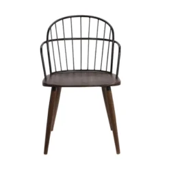 Bradley Steel Framed Side Chair - Armen Living