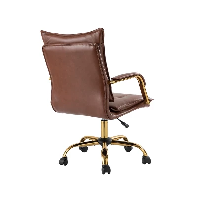 Patrizia Tufted Ergonomic Task 0ffice Chair High Back Executive Swivel Chair For Living Room And Office Room| ARTFUL LIVING DESIGN 7 Patrizia Tufted Ergonomic Task 0ffice Chair High Back Executive Swivel Chair For Living Room And Office Room| ARTFUL LIVING DESIGN - Image 5