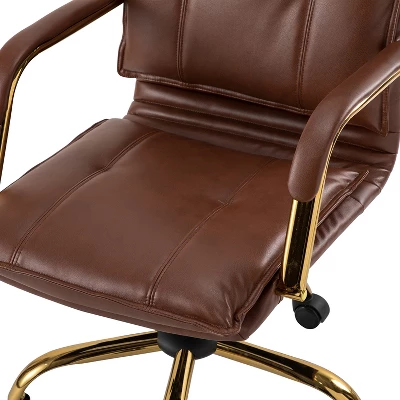 Patrizia Tufted Ergonomic Task 0ffice Chair High Back Executive Swivel Chair For Living Room And Office Room| ARTFUL LIVING DESIGN 13 Patrizia Tufted Ergonomic Task 0ffice Chair High Back Executive Swivel Chair For Living Room And Office Room| ARTFUL LIVING DESIGN - Image 11