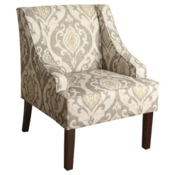 Classic Swoop Accent Armchair - HomePop -HOMCOM Sales Store GUEST 1b6e2232 150a 4a79 b267 ed772c317f06