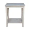 Hampton End Table - International Concepts -HOMCOM Sales Store GUEST 1de8cfef f3f5 4180 9404 6a127ad665b3