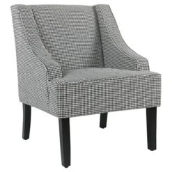 Classic Swoop Accent Armchair - HomePop -HOMCOM Sales Store GUEST 1e12a7c4 7040 48bc b0b8 9ebd1d685fbe