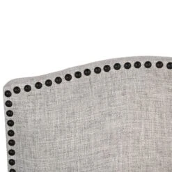 Ayala Nail Button Dining Chair In Linen - Skyline Furniture -HOMCOM Sales Store GUEST 1edb1647 acfd 41e5 8457 83ad70d277c0