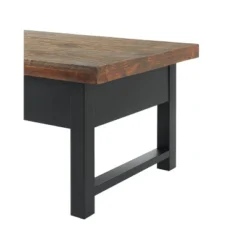 4pc 42" Pomona Living Room Set With Lift Top Coffee Table, Console Table And Two End Tables Rustic Natural - Bolton Furniture -HOMCOM Sales Store GUEST 205ef551 7625 4c07 8f94 c6c97e115c02