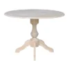 Blake Round Drop Leaf Table Unfinished - International Concepts -HOMCOM Sales Store GUEST 20c29a3b 9b3d 4478 bd2b 3ffc45aa3a0a