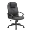 High Back Leather Plus Chair Black - Boss Office Products 2 High Back Leather Plus Chair Black - Boss Office Products -HOMCOM Sales Store GUEST 240e6182 9601 4fef 8aef aeafbb5478b8