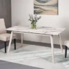 Georgetowne Modern Rectangle Dining Table - Christopher Knight Home -HOMCOM Sales Store GUEST 24374b32 0944 4e3f 8b20 0c6f13fe99d3