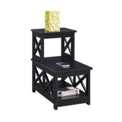 Oxford 2 Step Chairside End Table - Breighton Home