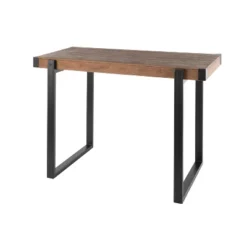 Odessa Industrial Counter Height Dining Table Black/Brown - LumiSource -HOMCOM Sales Store GUEST 24fe51ad 95ab 4c21 8fd1 10aadcefa142