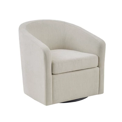 Amber Swivel Chair Ivory - Martha Stewart 4 Amber Swivel Chair Ivory - Martha Stewart - Image 2