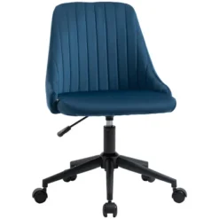 Vinsetto Mid-Back Office Chair, Velvet Fabric Swivel Scallop Shape Computer Desk Chair For Home Office Or Bedroom 17 Vinsetto Mid-Back Office Chair, Velvet Fabric Swivel Scallop Shape Computer Desk Chair For Home Office Or Bedroom -HOMCOM Sales Store GUEST 27cf6ce1 8a39 476b af04 91de163c1352