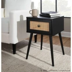 Bora Bora End Table - LumiSource -HOMCOM Sales Store GUEST 28581cb1 0e98 4584 800b c57476a50376