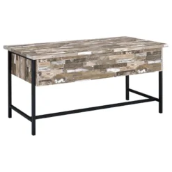 Kemper 4 Drawer Writing Desk Salvaged Cabin - Coaster -HOMCOM Sales Store GUEST 291aee2b 6719 4ed6 bf34 7fd69126f8ac