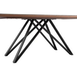 Seldovia Mid Century Dining Table Matte Black - Modern Home -HOMCOM Sales Store GUEST 29c6eb75 e159 4dbe b802 59d5b3aaa123
