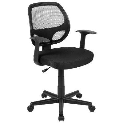Emma And Oliver Mid-Back Mesh Swivel Ergonomic Task Office Chair - Arms 15 Emma And Oliver Mid-Back Mesh Swivel Ergonomic Task Office Chair - Arms - Image 13
