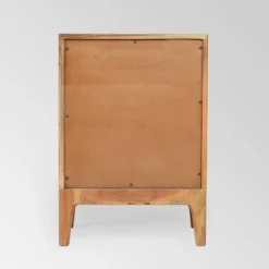 Amwiler Modern Acacia Wood Side Table Tan - Christopher Knight Home -HOMCOM Sales Store GUEST 2a94a7c8 826f 4ad9 9db3 316d83203f06