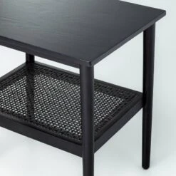 Wood & Cane Square Accent Side Table - Hearth & Hand™ With Magnolia -HOMCOM Sales Store GUEST 2fec86c2 46f8 4bc8 b6c1 4905ec94127a