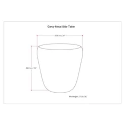 Beaton Metal Side Table - WyndenHall -HOMCOM Sales Store GUEST 30aa6401 5e25 449c aef6 0b29bf53f627