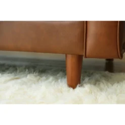 Hobbes Mid-Century Leather Armchair - Abbyson Living -HOMCOM Sales Store GUEST 3178c93d 380c 41fd bc3d edf543b48cf3