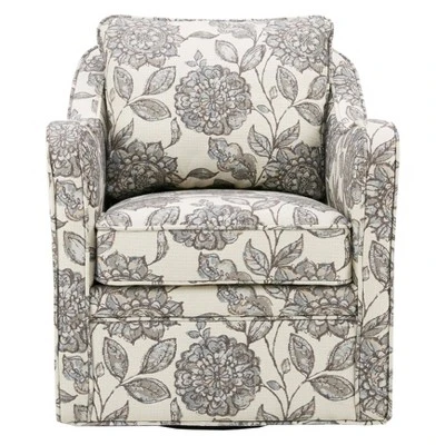 Mitchell Wide Seat Swivel Armchair - Madison Park 4 Mitchell Wide Seat Swivel Armchair - Madison Park - Image 2