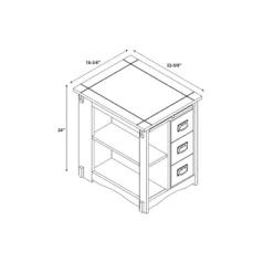 Tess Side Table - Powell Company -HOMCOM Sales Store GUEST 346afa25 3a32 4466 9bc8 b34a86f6065c