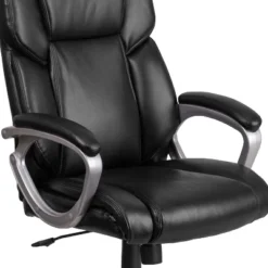 Flash Furniture Mid-Back LeatherSoftSoft Executive Swivel Office Chair With Padded Arms -HOMCOM Sales Store GUEST 37aa4c89 99c8 4387 a166 132ae42d59bd