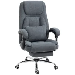 Vinsetto High Back Massage Office Chair With Kneading, Reclining Swivel Fabric Computer Chair With Footrest, Armrest -HOMCOM Sales Store GUEST 37e4ce4e a242 4b8c 9b60 9540c9639f73