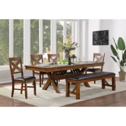 Apollo Extendable Dining Table Walnut - Acme Furniture 7 Apollo Extendable Dining Table Walnut - Acme Furniture -HOMCOM Sales Store GUEST 3a0f0af5 6714 4097 a0d8 7e53884d4187