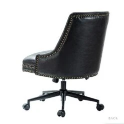Xavier Faux Leather Office Task Chair With Nailhead | Karat Home -HOMCOM Sales Store GUEST 3a826159 838c 4008 a61a cee8377b0da1