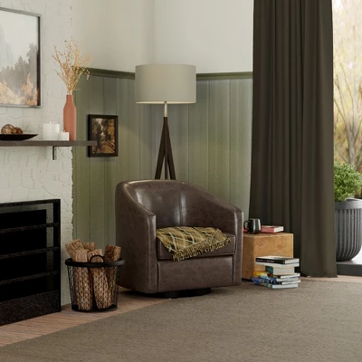 ELuxury Swivel Barrel Chair 8 ELuxury Swivel Barrel Chair - Image 7