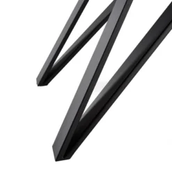 Seldovia Mid Century Dining Table Matte Black - Modern Home -HOMCOM Sales Store GUEST 3c726695 e92d 43e9 af21 b6133b838238