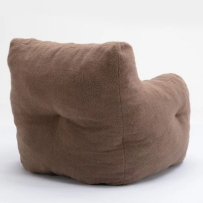 Panpan Bean Bag Chairs With Memory Foam,37" W Faux Fur Teddy Bean Bag Chair,Fluffy Lazy Sofa-The Pop Maison 6 Panpan Bean Bag Chairs With Memory Foam,37" W Faux Fur Teddy Bean Bag Chair,Fluffy Lazy Sofa-The Pop Maison - Image 4